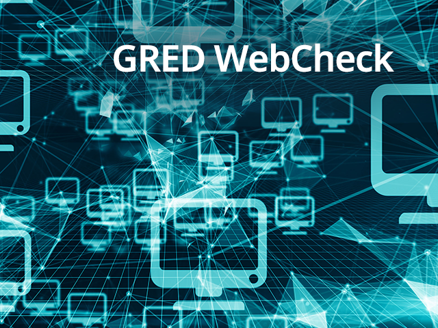 GRED WebCheck